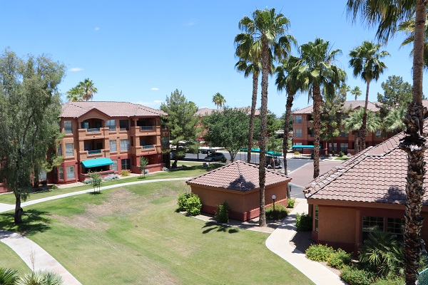 LaSolana Bldg 2 3 Courtyard from Above